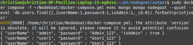 Two different login error messages